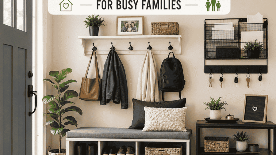 Entryway Organization