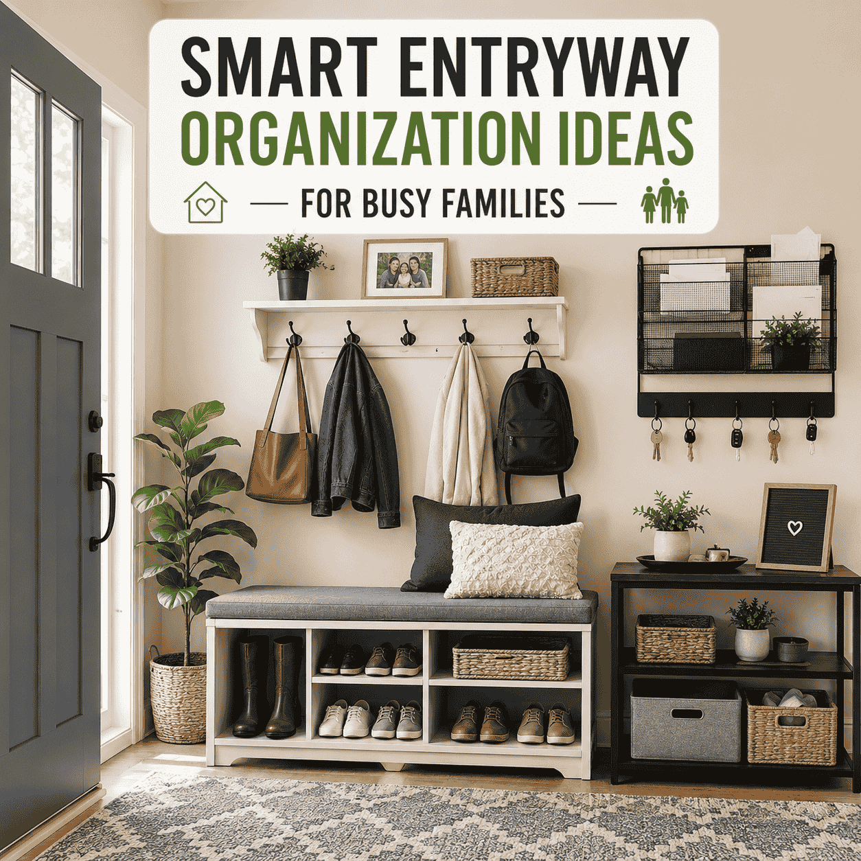 Smart Entryway Organization Ideas for Busy Families