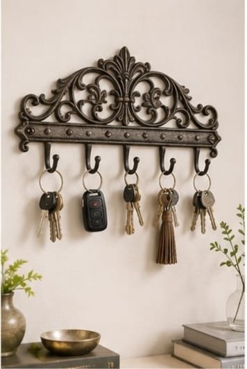 Decorative key rack