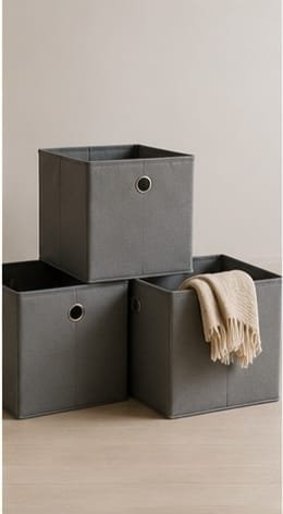 Collapsible Storage Cubes