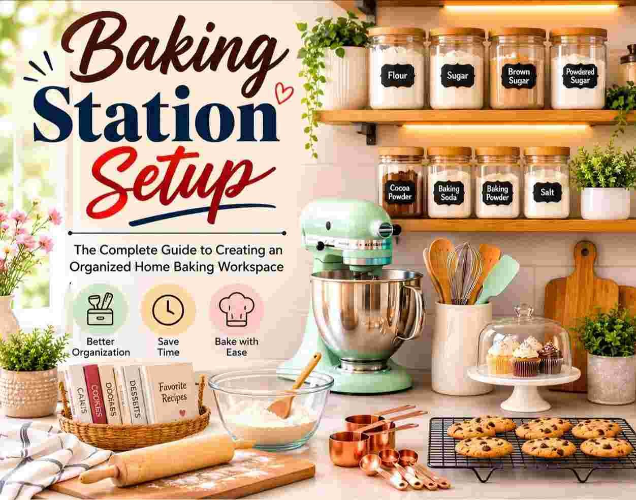 Baking Station Setup: Complete Guide to Organizing Your Home Baking Space