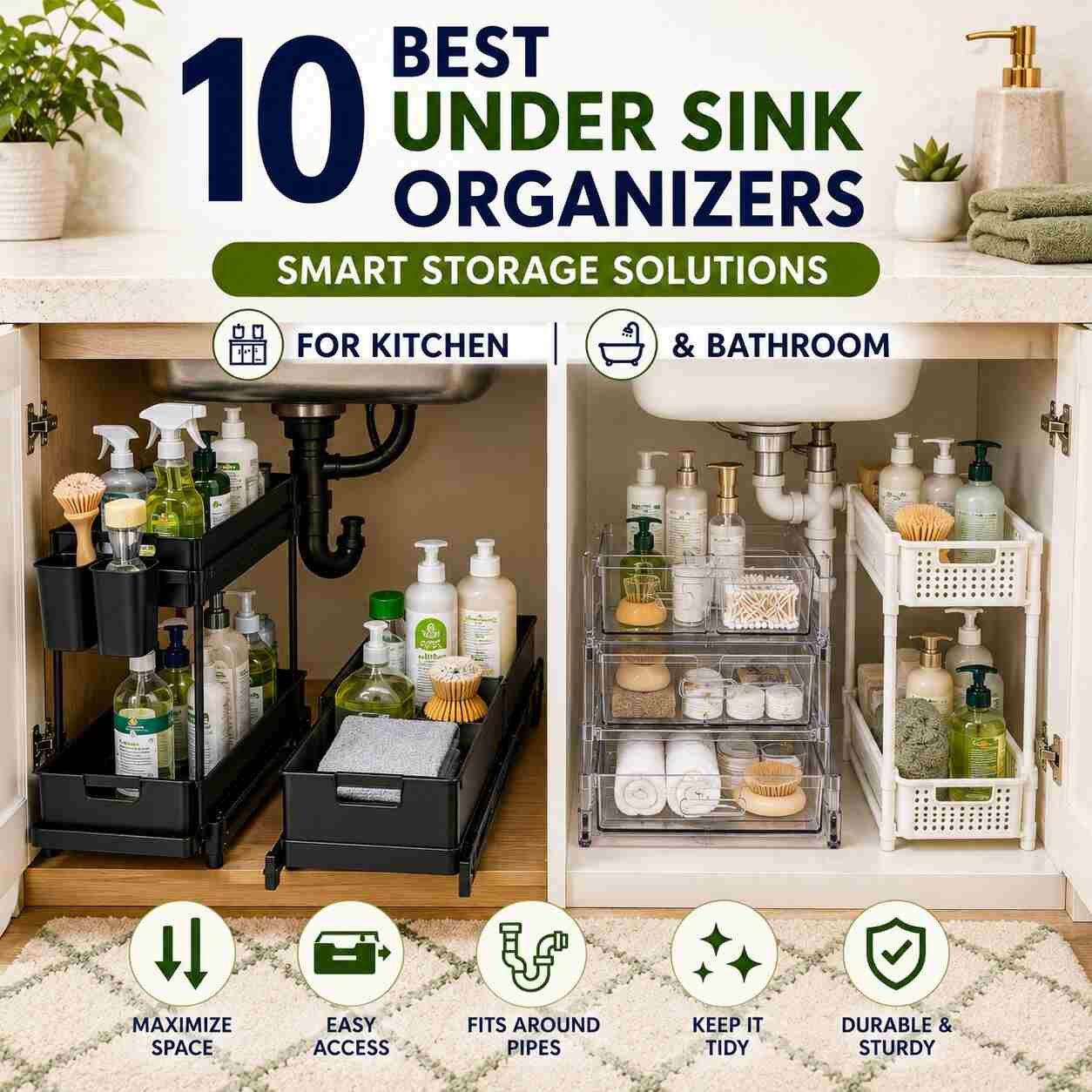 Best Under Sink Organizers