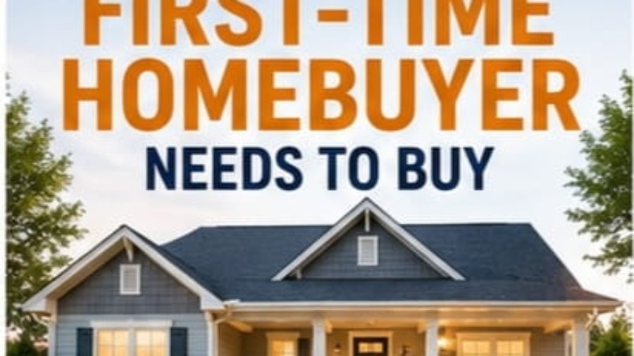 Essential items every first-time homebuyer needs to buy for setting up a new home.