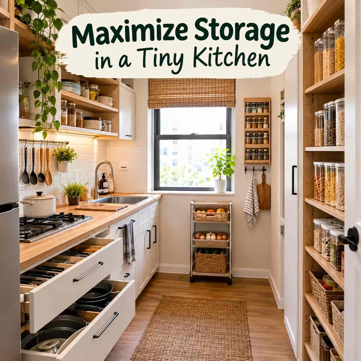 Maximize Storage in a Tiny Kitchen: Smart Ways to Create More Space