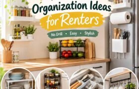 Kitchen Organization Ideas for Renters: No-Drill Storage That Works