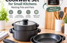 Best Compact Cookware Set for Small Kitchens & Studio Apartments