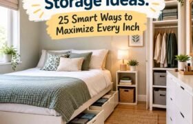 Small Bedroom Storage Ideas: 25 Smart Ways to Maximize Every Inch