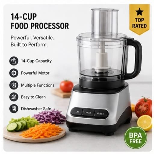 14 cup food processor