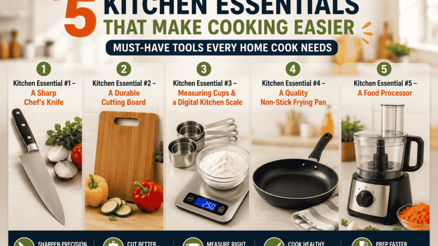 5 kitchen essential tools
