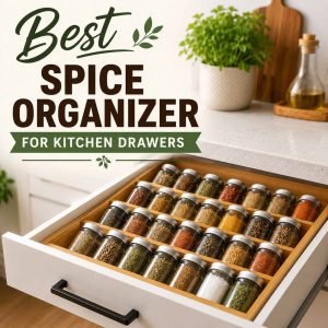 5 Best Spice Organizer for Kitchen Drawers: Storage Ideas